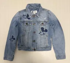 Gap×ミッキーマウス×デニムジャケット×130
