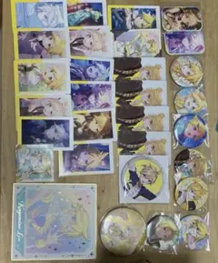 プロセカ　鏡音レン　缶バッチ、カード、色紙