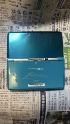 ［ジャンク品］ニンテンドー3DS アクアブルー