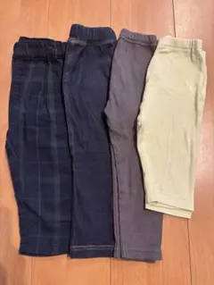 【ユニクロ、西松屋】ボトムス4点セット　90cm