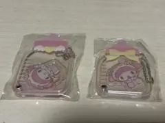 マイメロディ アクリルキーホルダー 2個セット