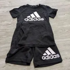 adidas セットアップ 140cm ブラック