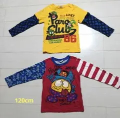【PARO CLUB】 キッズ　長袖Ｔシャツ２枚セット　　120cm
