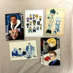冨樫義博展 HUNTER×HUNTER ミニクリアファイル ポストカード - メルカリ