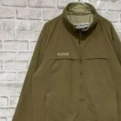 コロンビア　スイングトップ　ブラウンM ロゴ刺繍アウトドア0115