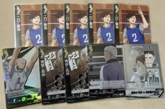ハイキュー!! バボカ Break青根高伸 二口堅治 頂レア等 10枚セット