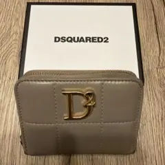 K*様 新品未使用DSQUARED2レザー ジップウォレット / 二つ折り財布