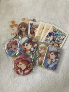 プロセカ　花里みのり　グリ缶　缶バッジ　ぱしゃこれ　セット