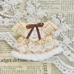 ぬいぐるみ用 ワンピース ぬい服 10cm