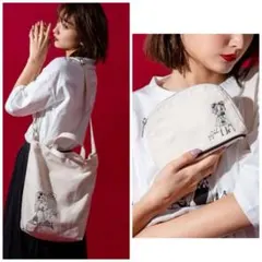 フィフス Josie's RUNWAY コラボ トートバッグ ポーチ 2点セットのサムネイル