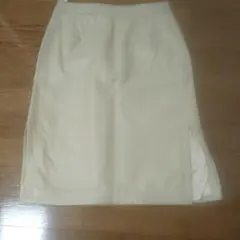 CERCHIO左右にスリット・羊皮スカート