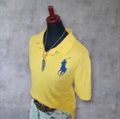 【美品】y2k ポロ ラルフローレン ビックポニー ピチT 平成ギャル 平成女児