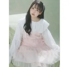 merry jenny チュールドロストミニキャミワンピース