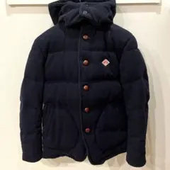 【DANTON × BEAMS 】ウールモッサダウンジャケット（ネイビー）