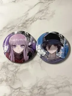 ダンガンロンパ 霧切響子 最原終一 缶バッジ 109 SHIBUYA POPUP