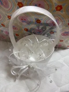 ウエディング　リングピロー