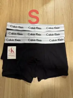 新品未使用 カルバンクライン　ボクサーパンツ　メンズ S　3枚 黑