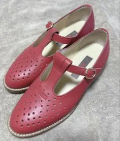 PINKHOUSE パンチングシューズ　赤のサムネイル