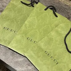 GUCCI グッチ　ショッパー　紙袋　3枚セット　バラ売り可