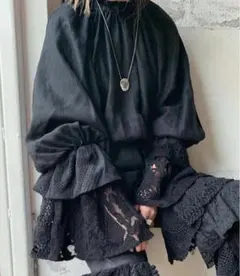 新品★malion vintage★ビンテージレースブラウス