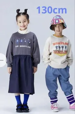 新品　MARKEY'S ビートルズ　ワンピース　130