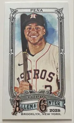 Topps Allen & Ginter2025 JEREMY Peña ミニ