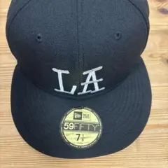 NEWERA×ՏTᑌՏՏY LAロゴ 59FIFTY サイズ 7 1/8