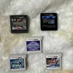 ポケットモンスター ゲームカセット 5つ　まとめ売り