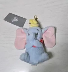 ディズニー♡ダンボぬいぐるみキーホルダー　マスコット　Fluffy Cutie