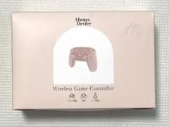 ワイヤレスコントローラー　3coins ピンク