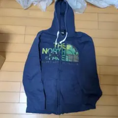 THE NORTH FACE ネイビー ジップアップパーカー