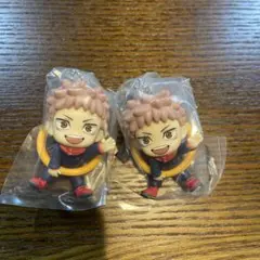呪術廻戦 こんにち輪 虎杖悠仁ガチャ カプセルトイ 2つセット