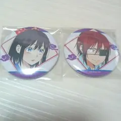 妖怪学校の先生はじめました アニメイトカフェ グリッター 缶バッジ