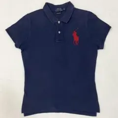 【最終値下げ】ポロラルフローレン ビッグポニー ポロシャツy2k レディース　L