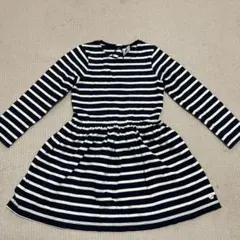 プチバトー　女児ワンピース110センチ