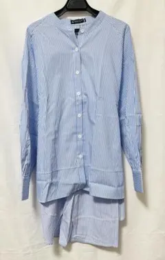 ① 長袖 コットン ブラウス レディース XL チュニック 白