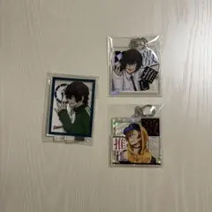 文豪ストレイドッグス 太宰治 中原中也 アクリルスタンド アクリルキーホルダー