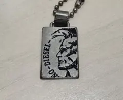 DIESEL ネックレス ブレイブマン チェーン付き