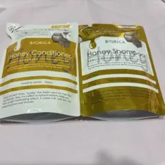 値下げBIORICAHoneyノンシリコンシャンプー＆コンディショナー360mlのサムネイル