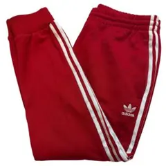 adidas アディダス❣️トラックパンツ❣️ジョガーパンツ❣️レッド