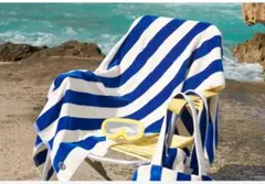 【新品・未開封】PETIT BATEAU｜プチバトー　ビーチタオル 非売品