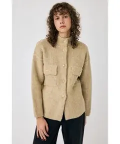 moussy マウジー MIX YARN OVER ニット 【⭐︎最終値下げ⭐︎】