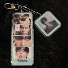 BTSテテ フォトプリントアクリルキーリング　キーホルダー