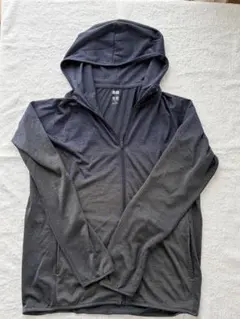 UNIQLO ユニクロ　ドライEX　フルジップパー力 (長袖)　メンズ　Lのサムネイル