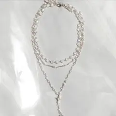 【ハンドメイド】ネックレス　2本セット