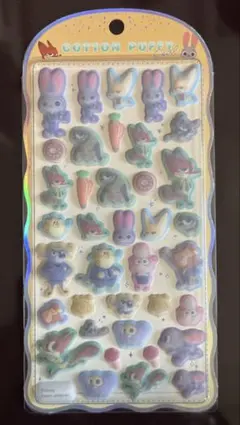 コットンパフィーシール ズートピア