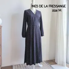 【レトロ】INES DE LA FRESSANGE 花柄ワンピース uniqlo