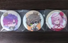 にじさんじ アニカフェ 缶バッジ アルバーン・ノックス 浮奇・ヴィオレタ ロゼミ