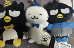 グッドはな丸　バッドばつ丸　パーティーぬいぐるみ　ストリートスタイル　3点セット