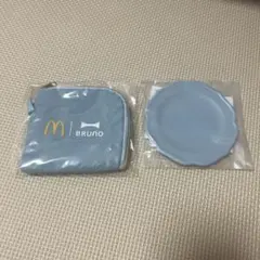 マック　Bruno 福袋　コインケース　プレート　マクドナルド　ブルーノ